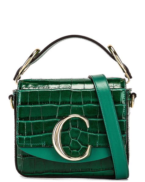 chloe mini c green|Chloe.